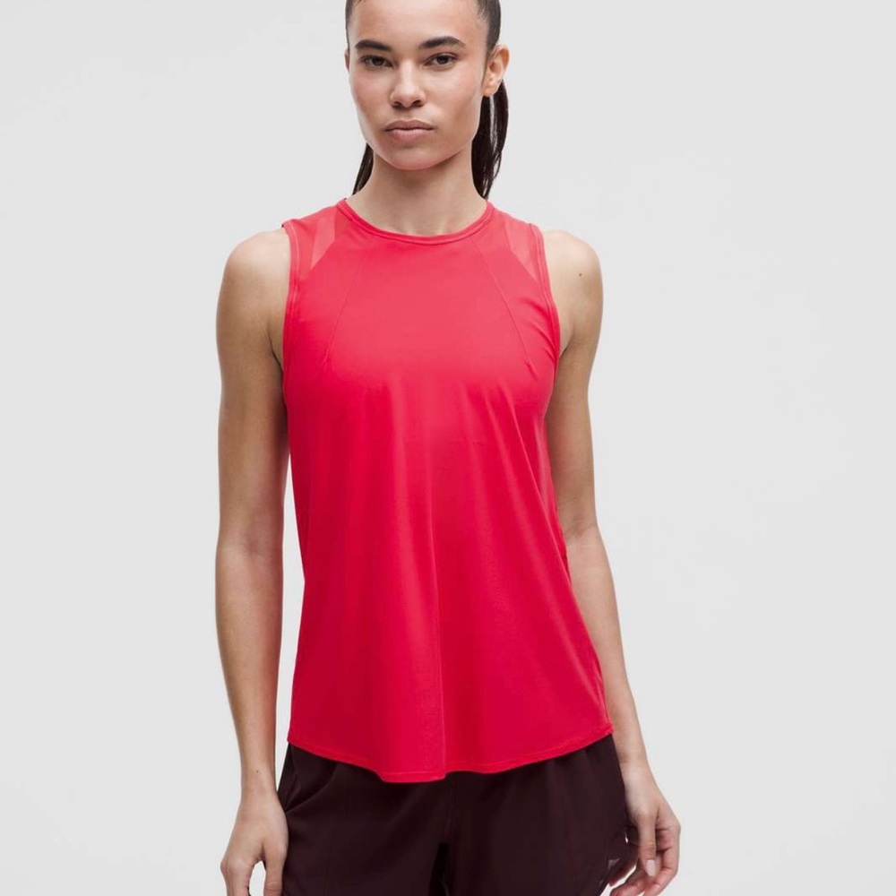 Lululemon Athletica Vibrant Red Tank Top